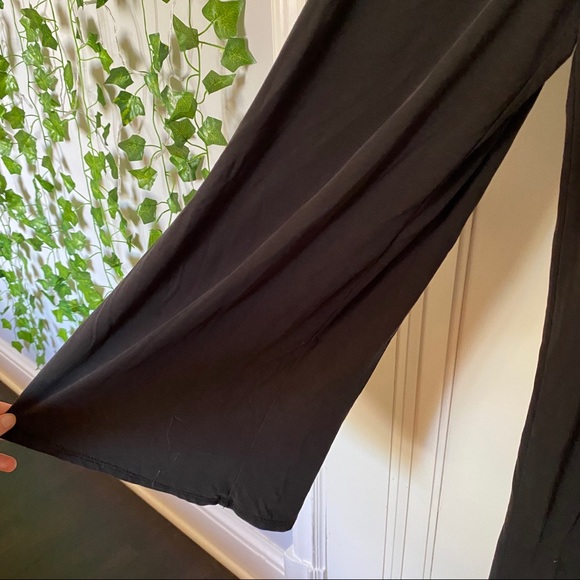 Flowy Charcoal Jumpsuit - Picture 3 of 4